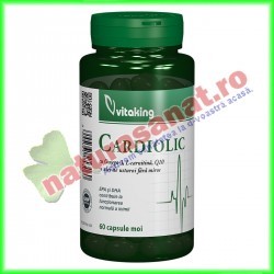 Complex Cardiolic 60 capsule - Vitaking - www.naturasanat.ro