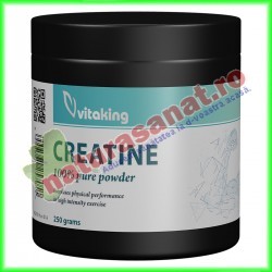 Creatina monohidrata (micronizata) 250 g - Vitaking - www.naturasanat.ro
