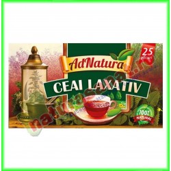 Ceai Laxativ 20 plicuri - Ad Natura - www.naturasanat.ro
