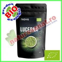 Lucerna ( Alfalfa ) Pulbere Ecologica Bio 125 g - Niavis - www.naturasanat.ro