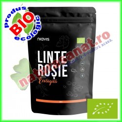 Linte Rosie Ecologica BIO 500 g - Niavis - www.naturasanat.ro