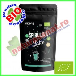 Spirulina Latte Pulbere Ecologica Bio 150 g - Niavis - www.naturasanat.ro