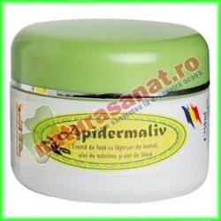 Apidermaliv Crema pentru Fata 50 ml - Complex Apicol - www.naturasanat.ro