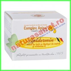 Apidermin Mic Crema pentru Fata 30 ml - Complex Apicol - www.naturasanat.ro