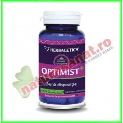 Optimist + 60 capsule - Herbagetica - www.naturasanat.ro