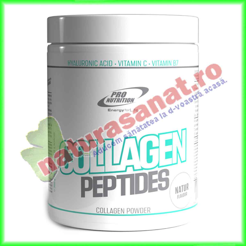 Collagen Peptides Natur 300 ml - Pro Nutrition - www.naturasanat.ro