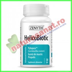 HelicoBiotic 30 capsule - Zenyth Pharmaceuticals - www.naturasanat.ro