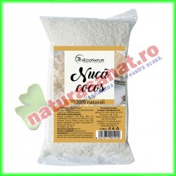 Nuca Cocos Fulgi 150 g - Eco Natur - www.naturasanat.ro