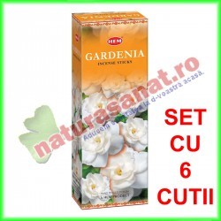 Gardenia Betisoare Parfumate 120 buc (set cu 6 cutii) - HEM