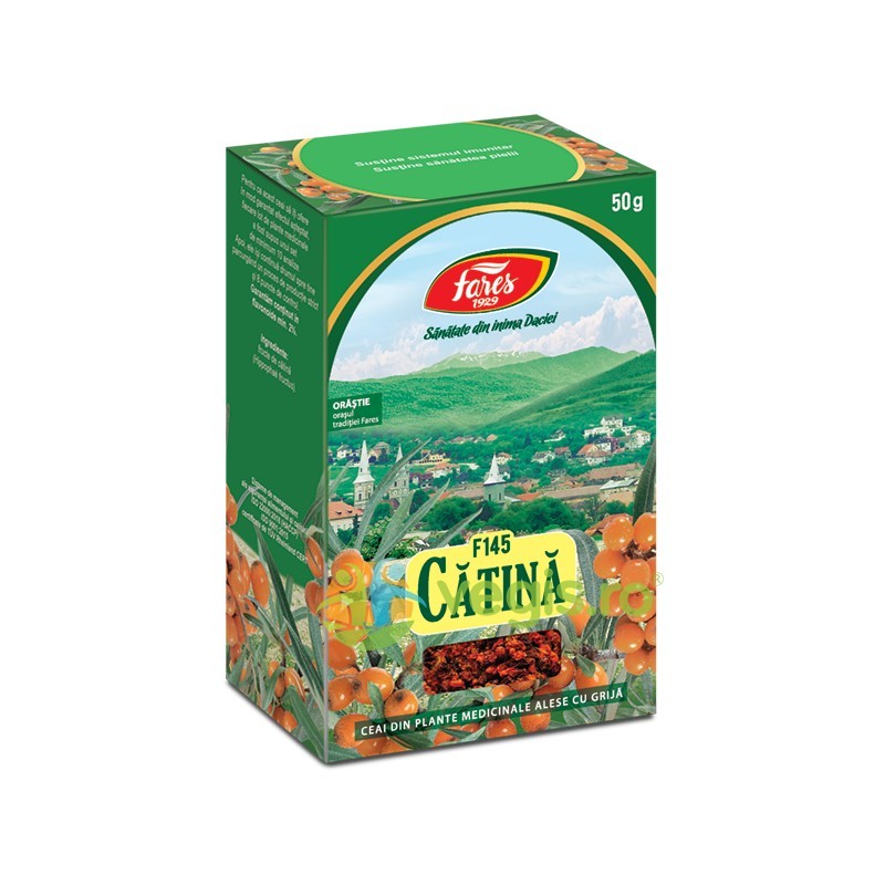 Ceai Catina Fructe 50 g - Fares - www.naturasanat.ro