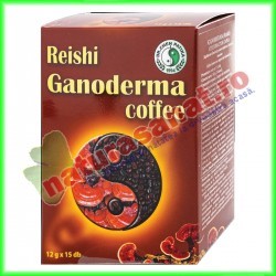 Ganoderma (Reishi) Cafea 15 plicuri de 12 g - Dr. Chen Patika - Mixt Com - www.naturasanat.ro