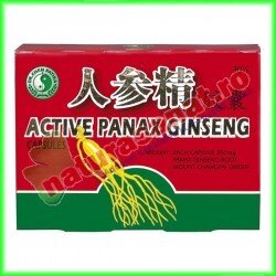 Aktive Panax Ginseng 350 mg 30 capsule - Dr. Chen Patika - Mixt Com - www.naturasanat.ro