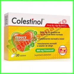 Colestinol 30 tablete - Darmaplant - www.naturasanat.ro