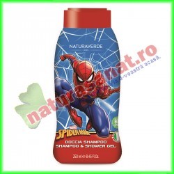 Spiderman Sampon si Gel de Dus cu Ovaz 250 ml - Naturaverde - www.naturasanat.ro