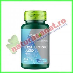 Acid Hialuronic 100 mg 30 capsule - Adams Vision