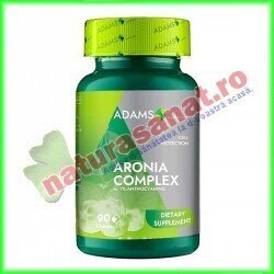 Aronia Complex 300 mg 90 capsule - Adams Vision - www.naturasanat.ro