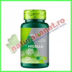 Nigella Oil (Chimen Negru) 500 mg 30 capsule - Adams Vision - www.naturasanat.ro