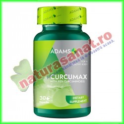 Curcumax 400 mg 30 capsule - Adams Vision - www.naturasanat.ro