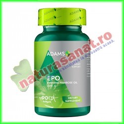 EPO (Evening Primrose Oil) 1000 mg 90 capsule - Adams Vision - www.naturasanat.ro