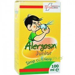 Sirop Alergosin cu Miere Junior 100 ml - Farmaclass - www.naturasanat.ro