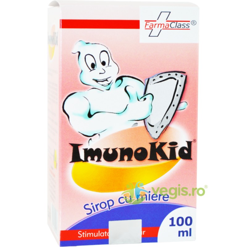 Sirop Imunokid 100 ml - Farmaclass - www.naturasanat.ro