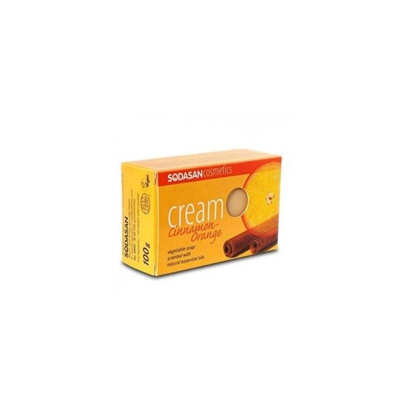 Sapun BIO Scortisoara Portocal 100g Sodasan - www.naturasanat.ro