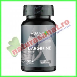 L-Arginine 500 mg 90 capsule - Adams Vision - www.naturasanat.ro