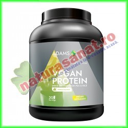 Vegan Protein (Vanilie) 908 g - Adams Vision - www.naturasanat.ro