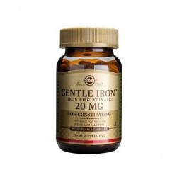 Gentle Iron - fier chelat - bisglicinat, 20mg, 90 capsule vegetale - - www.naturasanat.ro