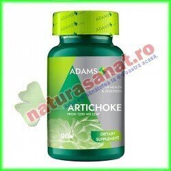 Artichoke Extract Anghinare 500 mg 90 capsule - Adams Vision - www.naturasanat.ro