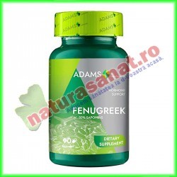 Fenugreek Extract Schinduf 500 mg 90 capsule - Adams Vision - www.naturasanat.ro