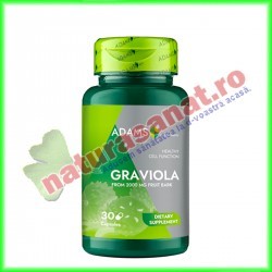 Graviola 500 mg 30 capsule - Adams Vision - www.naturasanat.ro