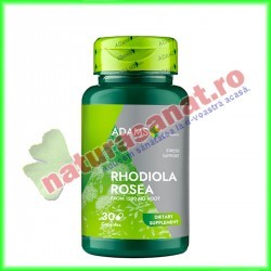 Rhodiola Rosea 1500 mg 30 capsule - Adams Vision - www.naturasanat.ro
