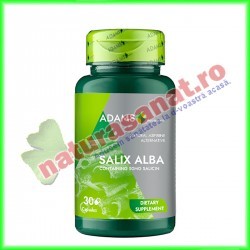 Salix Alba Salcie Alba 340 mg 30 capsule - Adams Vision - www.naturasanat.ro