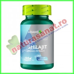Shilajit Mumio Extract 400 mg 90 capsule - Adams Vision - www.naturasanat.ro