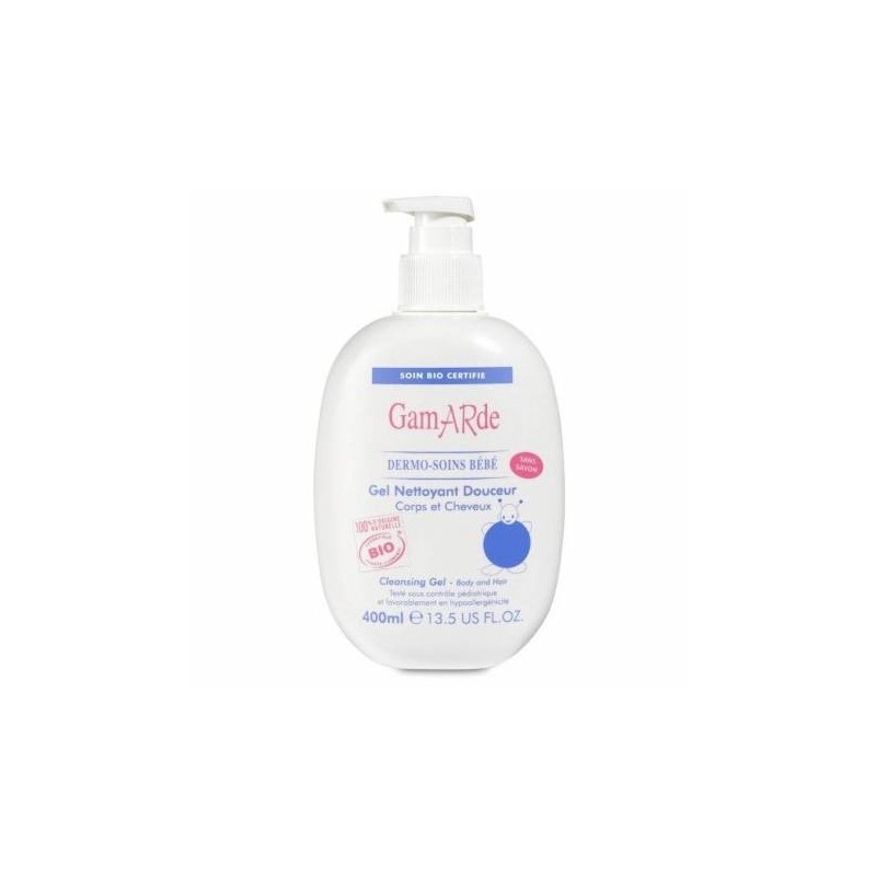 Gel de baie bebelusi bio 400ml - Gamarde - www.naturasanat.ro