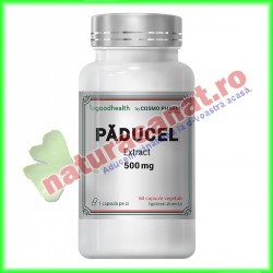 Paducel Extract 500 mg 60 capsule vegetale - Cosmo Pharm - www.naturasanat.ro