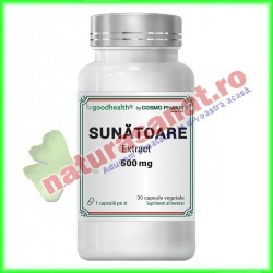 Sunatoare Extract 500 mg 30 capsule vegetale - Cosmo Pharm - www.naturasanat.ro