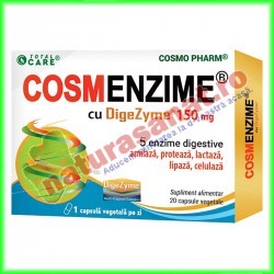 Cosm Enzime cu DigeZyme 20 capsule - Cosmo Pharm - www.naturasanat.ro