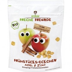 Cereale pt. mic dejun cu mere si scortisoara eco-bio 125g - Erdbar - www.naturasanat.ro