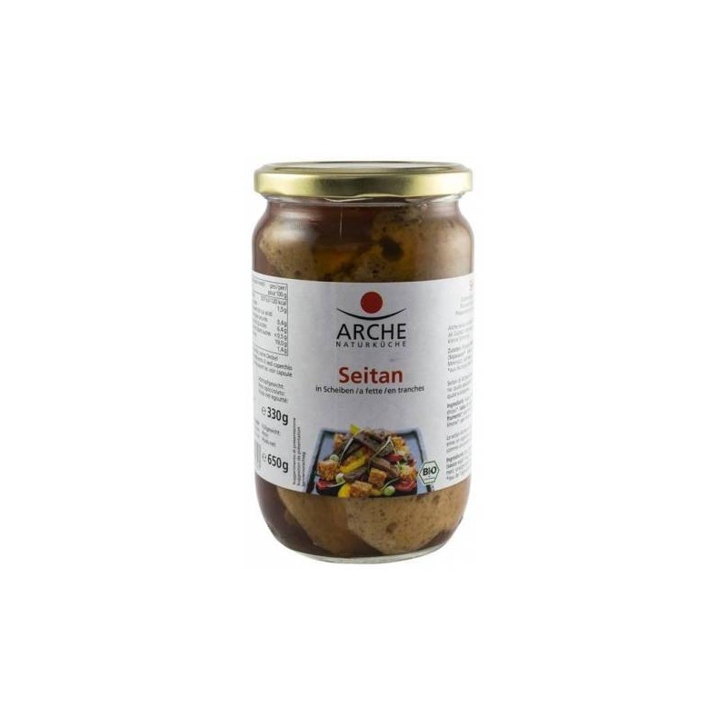 Seitan felii - eco-bio 650g/330g - Arche - www.naturasanat.ro