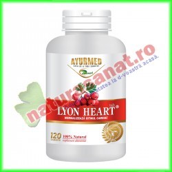Lyon Heart 120 tablete - Star International - www.naturasanat.ro