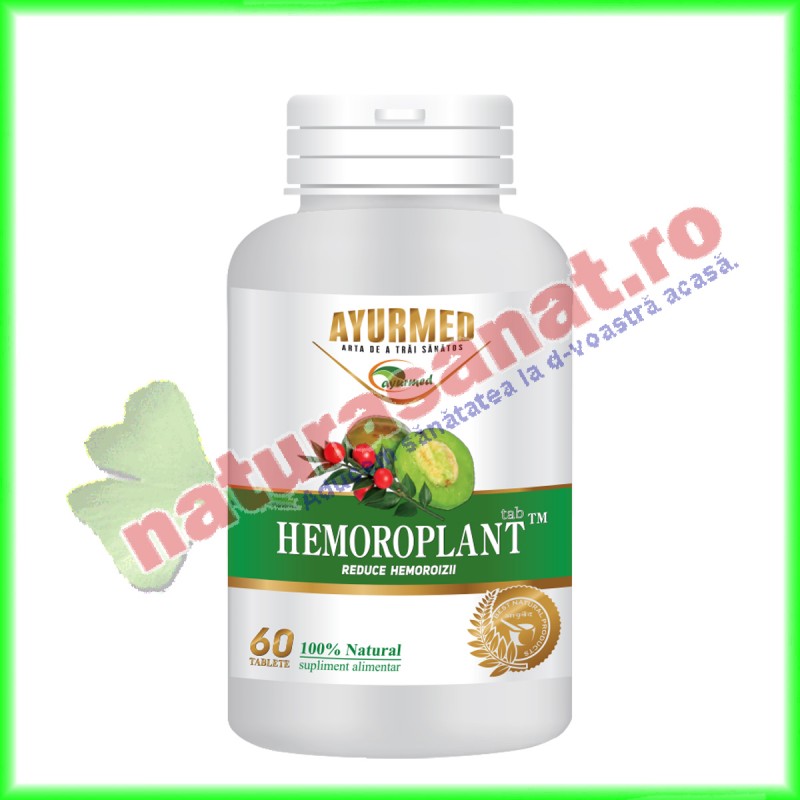 Hemoroplant 60 tablete - Star International - www.naturasanat.ro
