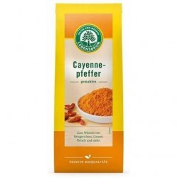 Piper Cayenne macinat - eco-bio 50g - Lebensbaum - www.naturasanat.ro