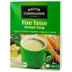 Supa instant de Legume - eco-bio 3x18g - Natur Compagnie - www.naturasanat.ro