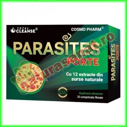 Parasites Forte Total Cleanse 30 comprimate - Cosmo Pharm - www.naturasanat.ro
