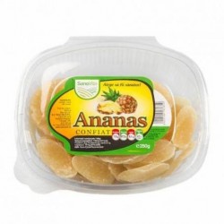 Ananas confiat 250g - SANOVITA - www.naturasanat.ro