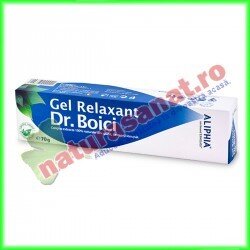 Dr. Boici Gel Relaxant 70 g - Aliphia - Exhelios - www.naturasanat.ro