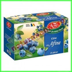 Ceai cu Afine 20 doze - Fares - www.naturasanat.ro