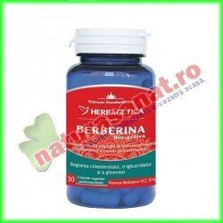 Berberina Bio Activa 30 capsule - Herbagetica - www.naturasanat.ro
